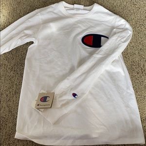 long sleeve champion tee